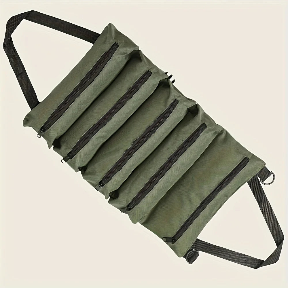 Werkzeugtasche Roll-Up mit mehreren Fächern