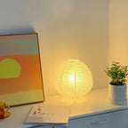 Japanische Reispapierlampe – Warmes, blendfreies Licht