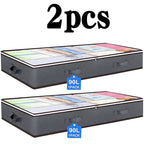 Underbed Storage Bags – Space-Saving & Foldable (Set of 2)