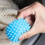 Washing ball set for soft laundry without fabric softener