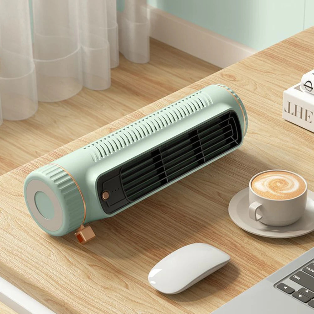 Tischturmventilator USB wiederaufladbar – 3 Geschwindigkeitsstufen