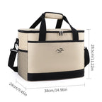 Kühltasche mit Tragegriff und Schulterriemen