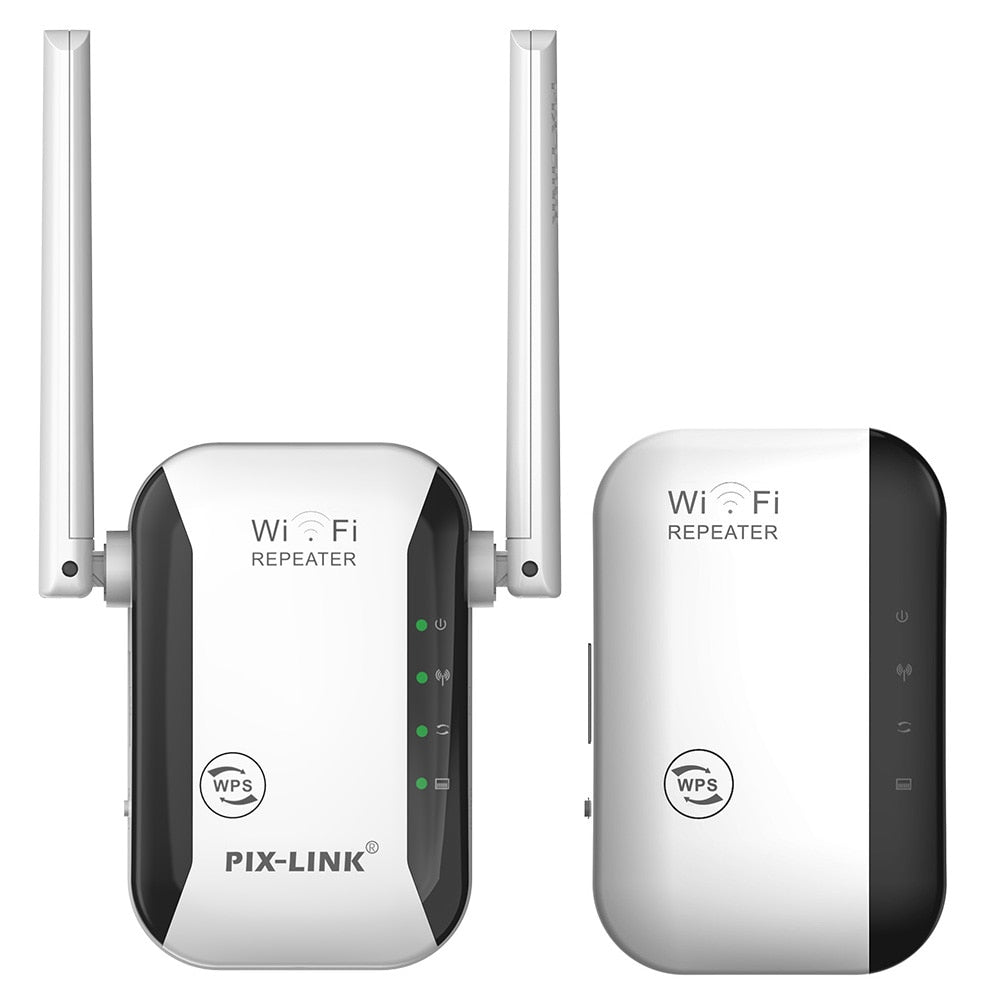 Wi-Fi amplifier with 2 antennas for better network coverage
