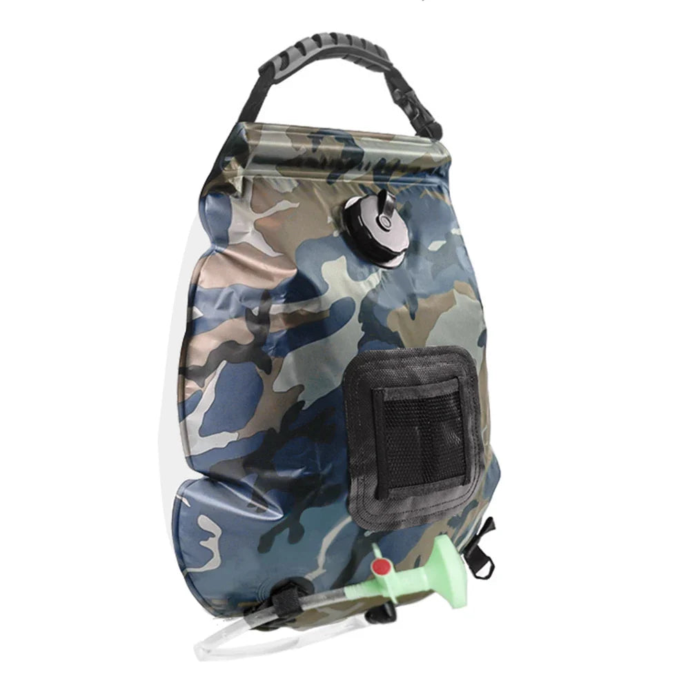 Solardusche mit Duschkopf und Schlauch 20 Liter