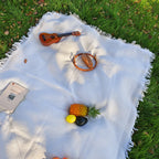 Cotton Picnic Blanket cm with Fringes