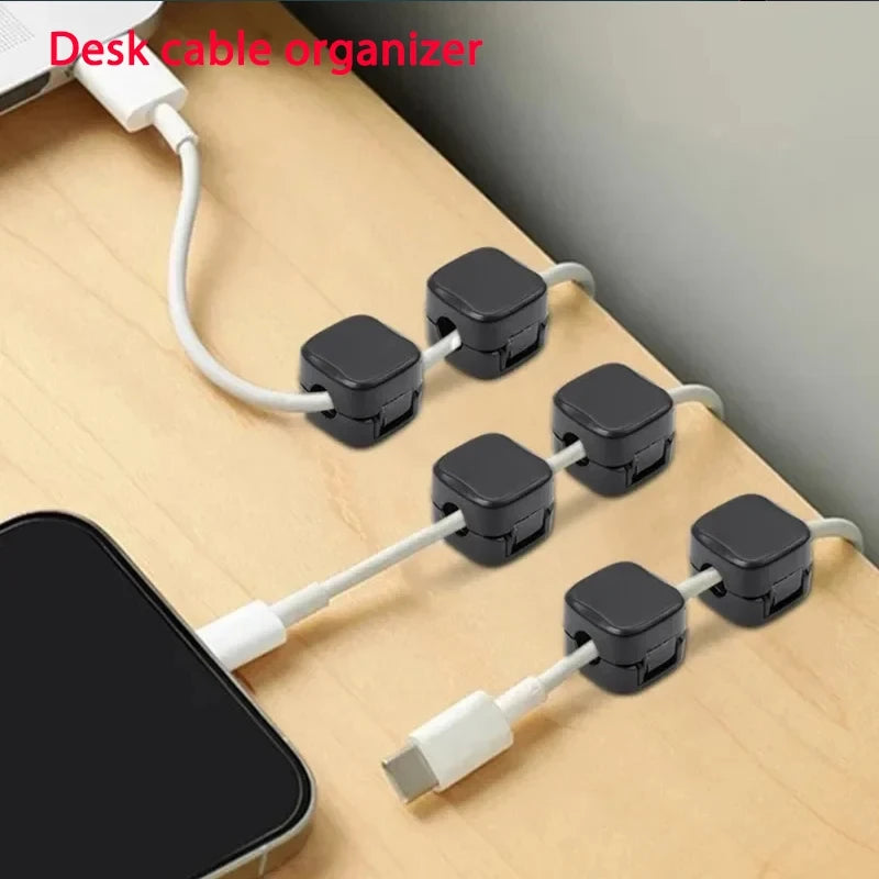 Kabelorganizer Set 12-teilig – Selbstklebend & magnetisch