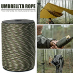 Paracord Outdoor-Seil 4 mm mit 9 Kernsträngen - 295 kg Zugkraft