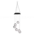 Solar-LED-Windspiel – Farbwechselndes Licht für Garten & Balkon