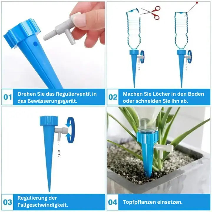 Wasserflaschen-Bewässerungssystem Mivoza Deutschland