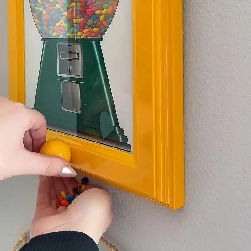 Seltener Vintage-Rahmen Bonbonspender — Wandkunst mit süßer Überraschung Mivoza Deutschland