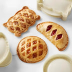 Set saisonaler Hand Pie Formen – Klappbare Kunststoffformen für einfaches Backen Mivoza Deutschland
