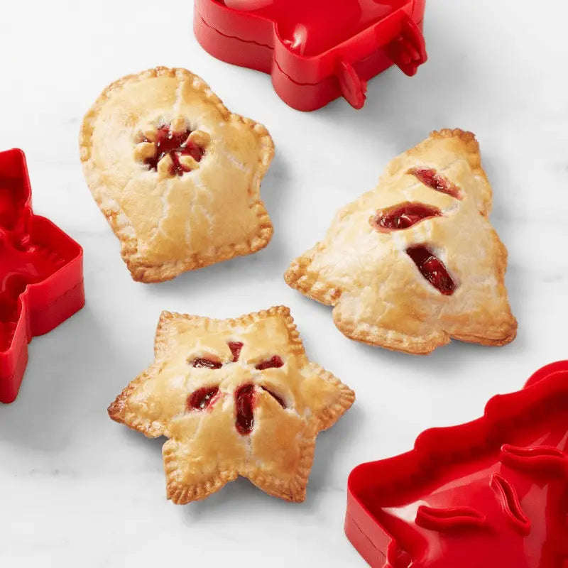 Set saisonaler Hand Pie Formen – Klappbare Kunststoffformen für einfaches Backen Mivoza Deutschland