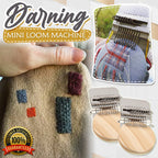 Hand weaving set for clothing repair and weaving
