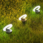 Solar-Gartenleuchte mit 360° schwenkbarem Leuchtkopf