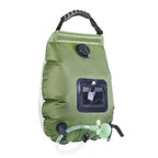 Solar shower with shower head and hose 20 liters