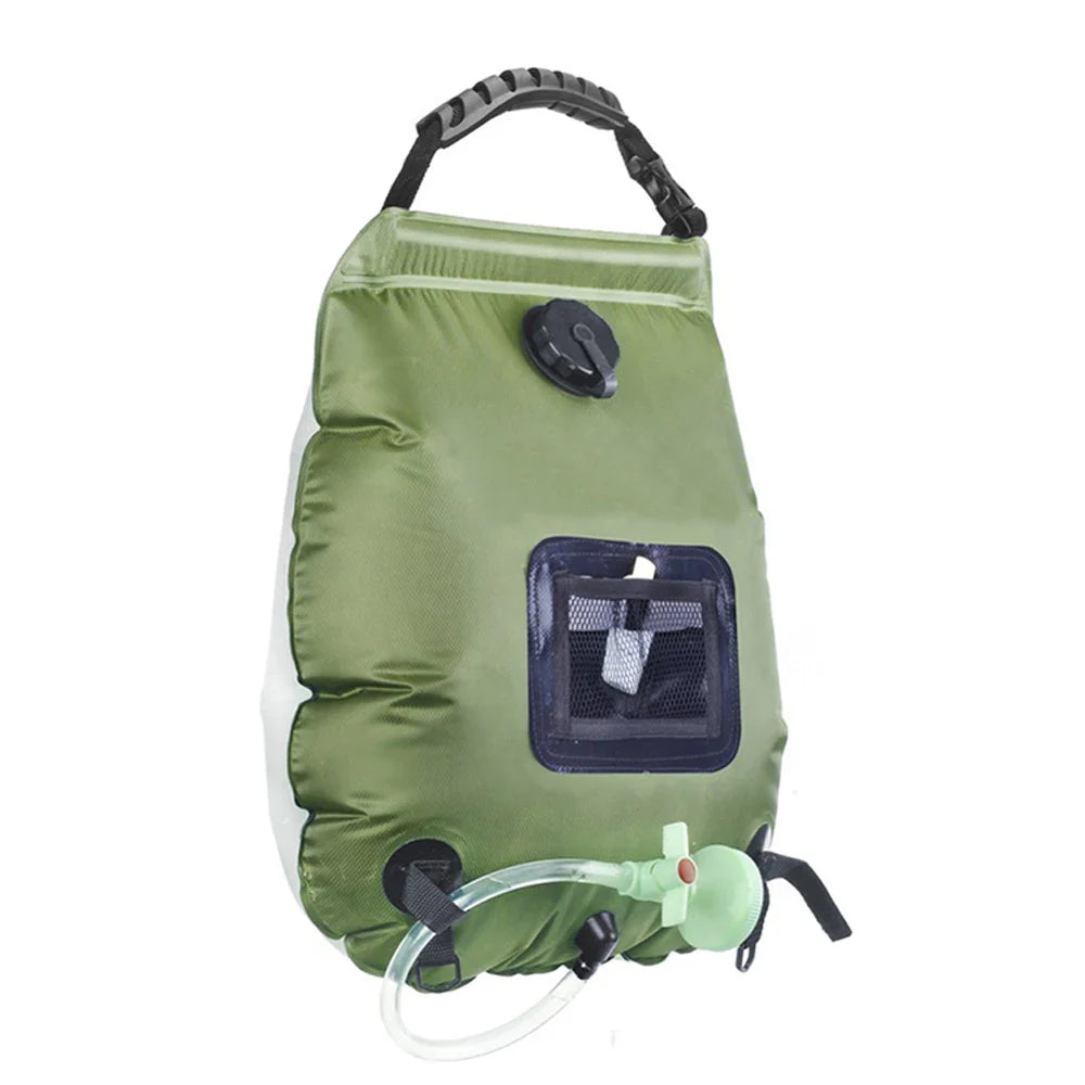 Solardusche mit Duschkopf und Schlauch 20 Liter
