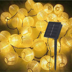 Solar lantern string lights with LED – IP65 waterproof