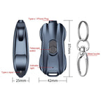 Powerbank Schlüsselanhänger Rennwagen-Design 1500mAh