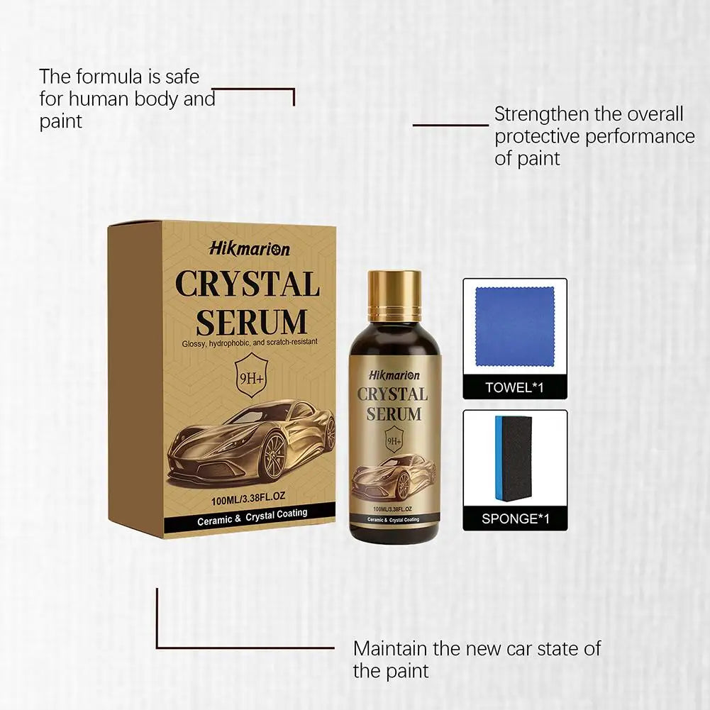 Auto crystal serum with graphene coating