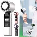 Mini Handventilator mit 100 Windstufen und Digitalanzeige