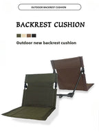 Camping folding chair aluminum padded