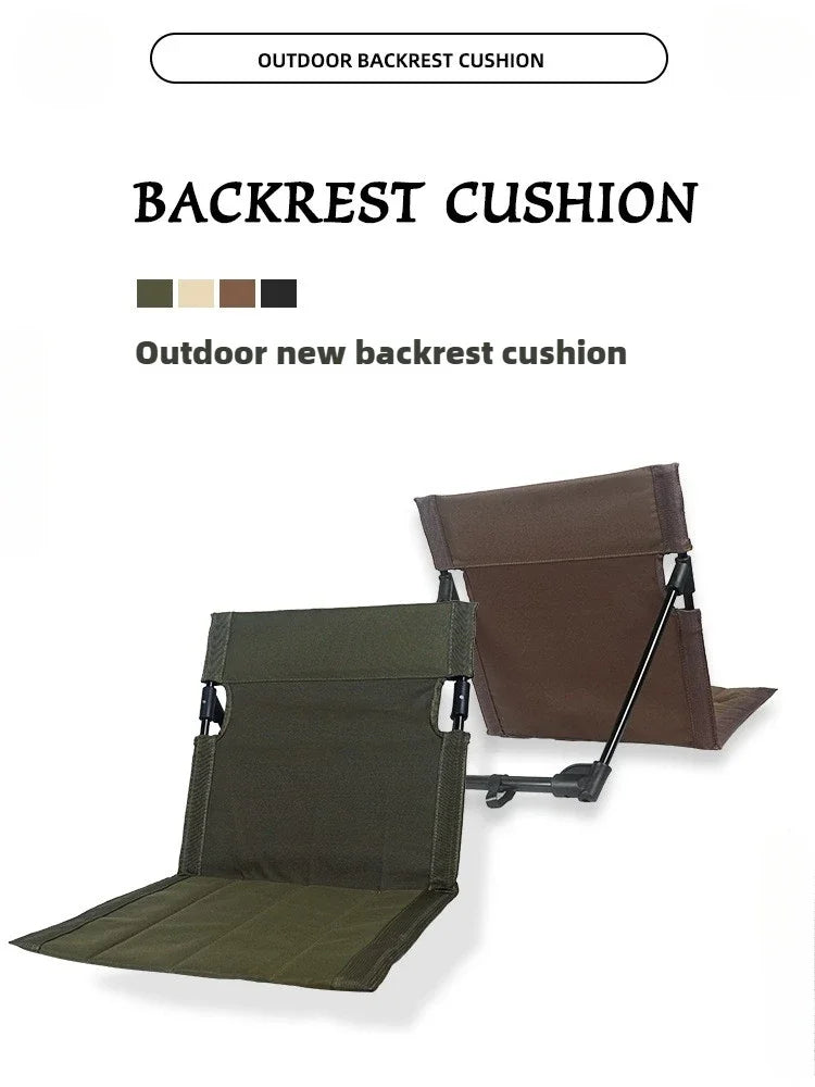 Camping folding chair aluminum padded
