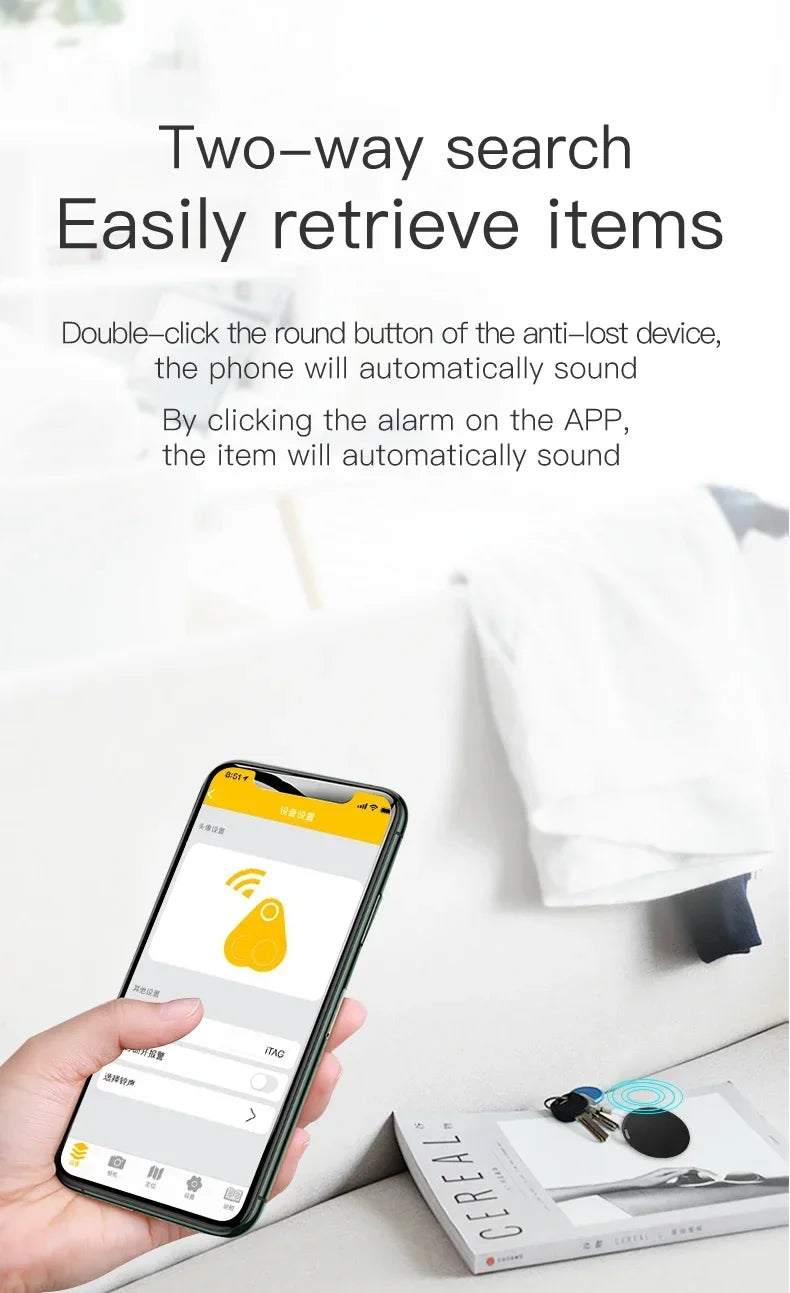Mini GPS Tracker 2-Pack – Always Know Where Your Things Are