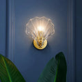 Wandleuchte Glas Muschel – Elegante Wandlampe E14