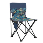Folding chair for camping and outdoor use with carrying bag