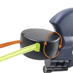 Doppelte Einzieh-Hundeleine mit LED-Taschenlampe – Zwei Hunde gleichzeitig führen