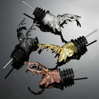 Deer Head Wine Pourer Made of Zinc Alloy