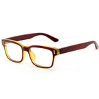Blue Light Filter Glasses – Square Frame with Clear Lenses