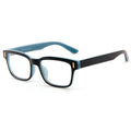 Blue Light Filter Glasses – Square Frame with Clear Lenses