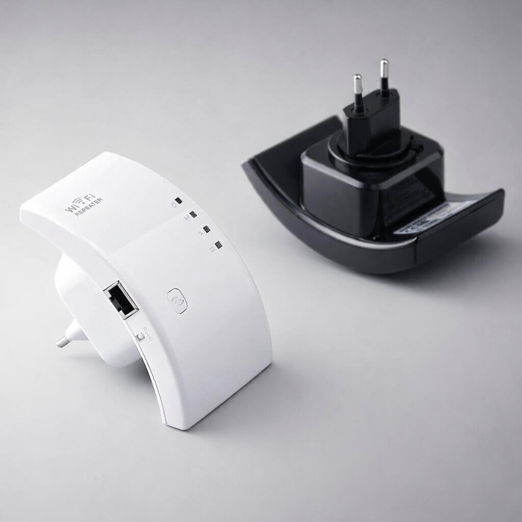 WLAN-Repeater zur Signalverstärkung mit Plug & Play