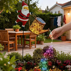 Solar-Gießkanne mit Weihnachtsmann Mivoza Deutschland