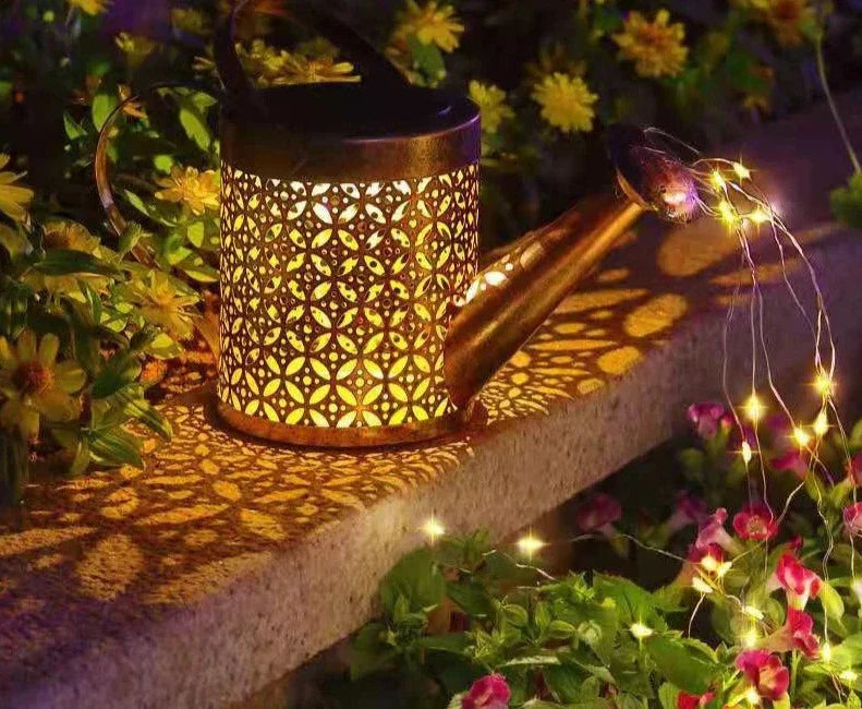 Solar-Gartenleuchte Eisen mit Pfau-Design – Wasserdicht & Automatisch