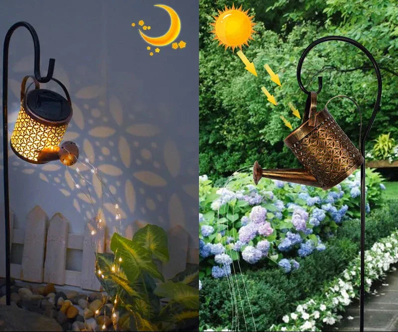 Solar-Gartenleuchte Eisen mit Pfau-Design – Wasserdicht & Automatisch