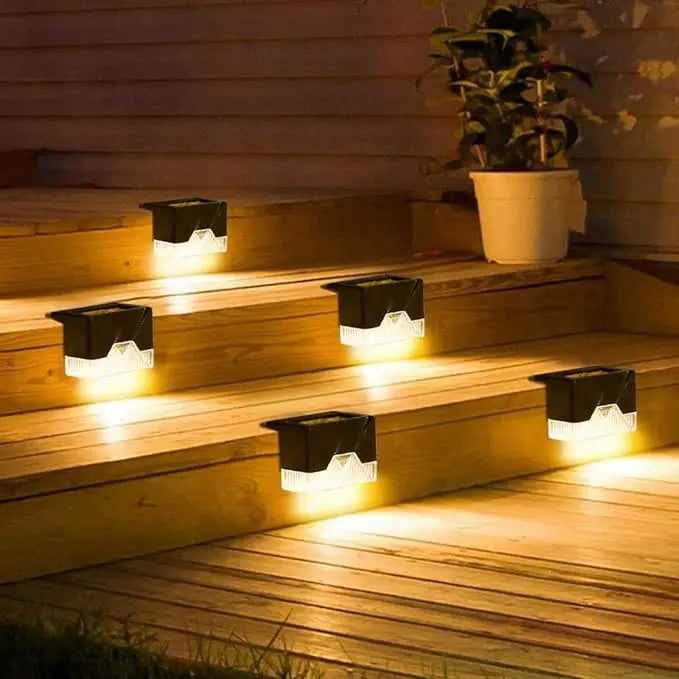 Solar-Stufenlichter – Automatische Beleuchtung für Außenbereiche Mivoza Deutschland