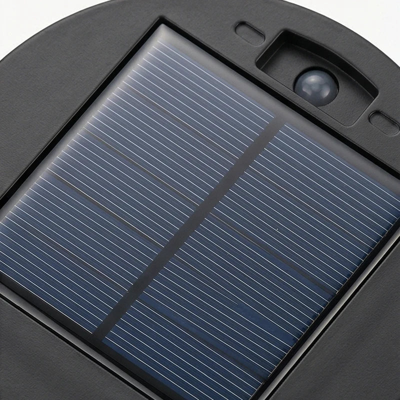 Solar lantern with shadow-pattern design, Ø 8.4 cm, IP65