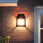Solar Lantern Wall Light with Motion Sensor – Set of 2