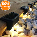 Solar garden lights for paths and terraces
