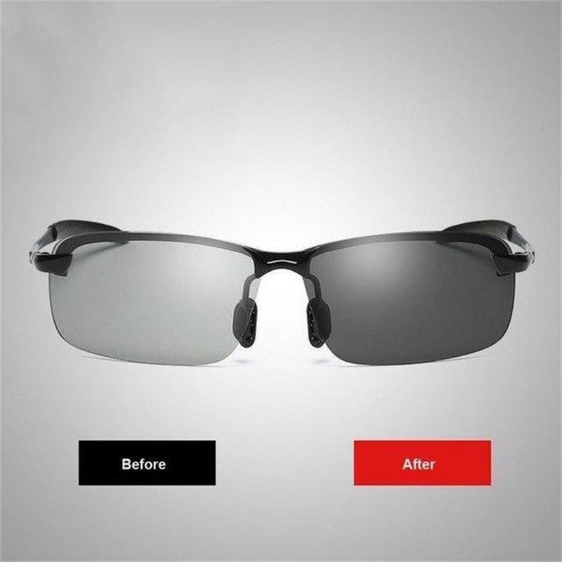 Sonnenbrille mit photochromen Gläsern und UV400-Schutz
