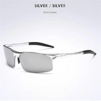 Sonnenbrille mit photochromen Gläsern und UV400-Schutz