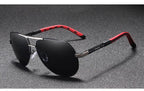 Men's pilot sunglasses polarized UV400 protection