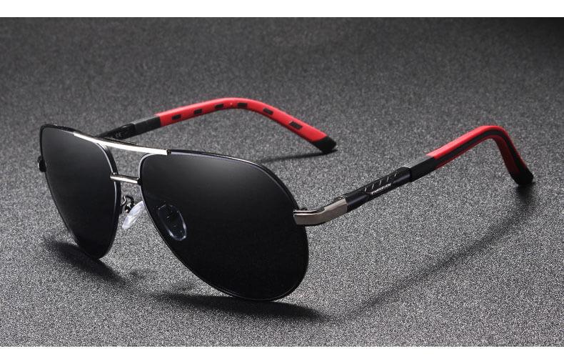 Pilotenbrille Polarisiert UV400 Metallrahmen