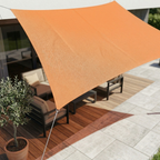 Rectangular waterproof sunshade sail with UV protection