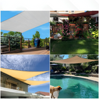 Rectangular Waterproof Sunshade Sail – UV Protection