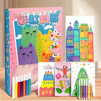 Squeegee Art Painting Set – Relaxed Beautiful Art in One Stroke