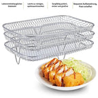 Stapelbare Frittierkörbe - Mehr Platz, besseres Garen Mivoza Deutschland