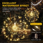 Starburst Lichterkette 3er Set — Macht dein Zuhause zu einem funkelnden Lichtspiel Mivoza Deutschland